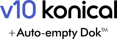Logotipo de Dyson V10 Konical + Auto-empty Dok.